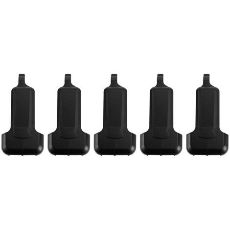 5er-Pack Gürtelclips für Walkie-Talkies – praktisch und sicher zu tragen, hochkompatibel, einfach zu installieren, ermöglicht freihändiges Telefonieren. (1/5)