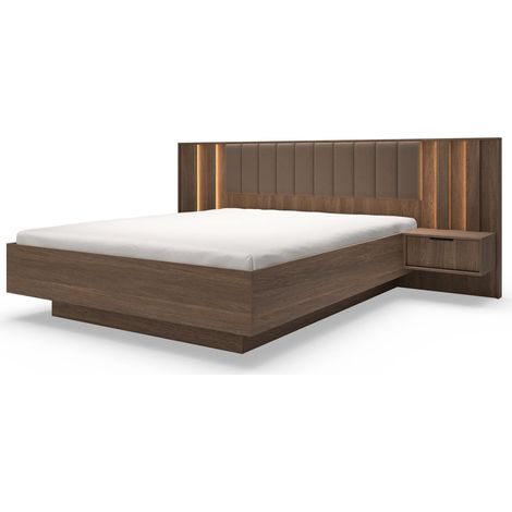LETTO, rovere Dunin, 166,4 x 102 x 210 cm