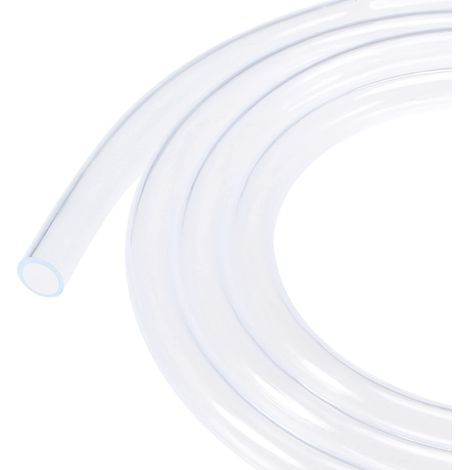 PVC Transparent Plastic Vinyl Tube 11 mm Internal Diameter 14 mm External Diameter 2 m Flexible for Water Tube Air Line (1/5)