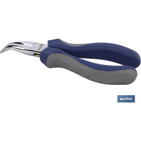 Gebogene Spitzzange mit Feder 8 (1/3)