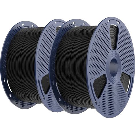 Filamento per stampante 3D, elevata resistenza, stampa fluida, ABS, 2 pezzi, 10 kg (1/2)