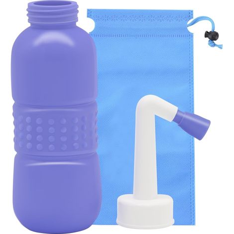 Bidet de voyage portable 450 ml, pulvérisateur personnel pour hygiène enfant, femme enceinte, post-partum – Léger, idéal en déplacement–DELKEVIC (1/5)