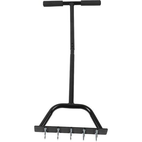 Aérateur de pelouse manuel à pointes, outil de jardin pour aération du gazon, entretien du jardin, ameublissement du sol (1/5)