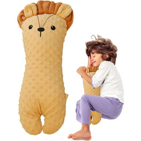Bardusch-Oreiller peluche animaux apaisants couchage côté bébé haute élasticité longue étreinte douce (1/5)