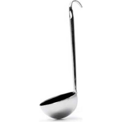 Ibili Mini cucharón inoxidable plateado 22 cm diámetro 6 cm