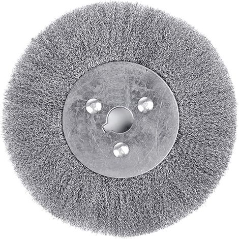 Brosse métallique de 150 mm en acier inoxydable pour meuleuse de banc, outils abrasifs pour l'apparence et le nettoyage/polissage fin (1/5)