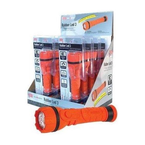 TORCIA LED RUBBER LED 3 EXPO LUCE QUADRA