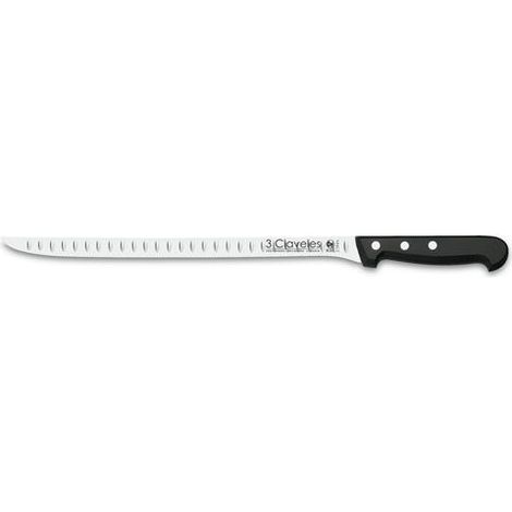 COUTEAU À JAMBON ALVÉOLÉ - 24 CM