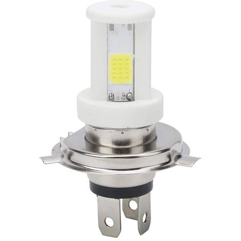 LED Headlight Bulb, H4 LED Motorcycle Headlight Bulb High/Low Beam White Light 1080LM 6500K Motorcycle Front Lamp (1/5)