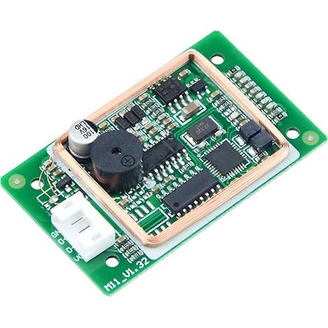 USB-RFID-Lesegerät für Ausweise und Smartcards, 13,56 MHz / 125 kHz, Smartcard