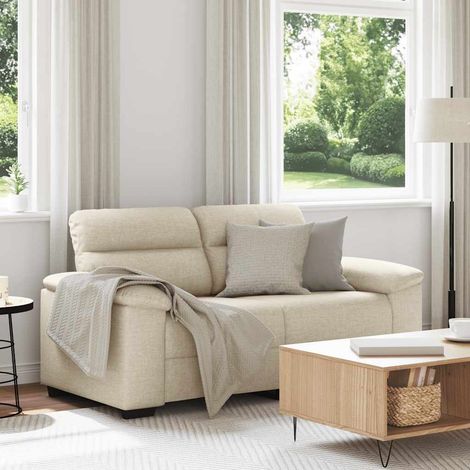 2-Sitzer-Sofa 160x81x84 cm Leinen