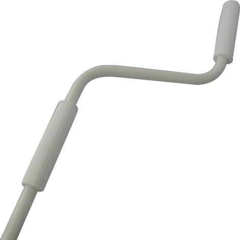 Manivelle à crochet pour store extérieur 1200 mm – Accessoire pour store banne – Non compatible avec moteur de secours – Cherubini