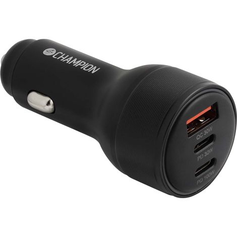 Usb ladegerat 130 w 3 port qcpd schwarz