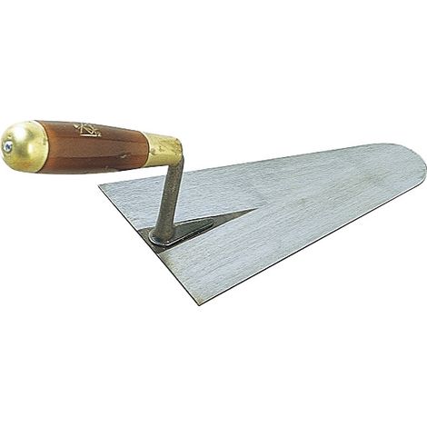 Truelle ronde de maçon 22 cm - Gamme professionnelle Inox