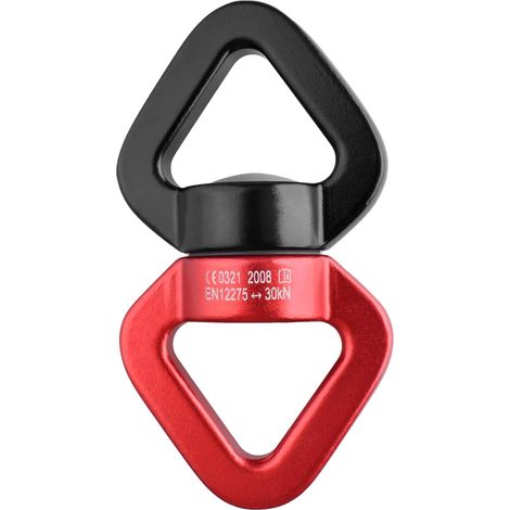 30 KN Swivel Device 360° Swivelling Climbing Connector Swing Rotator for Rescue Yoga Air Dance (1/5)