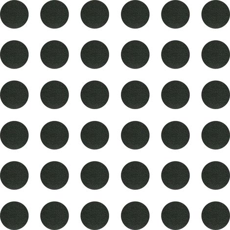 36x Cache vis adhésif autocollant diamètre 25mm protection bouchon trou obturateur meuble table chaise maison, Vert bouteille