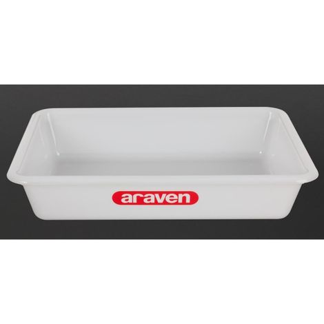 Bac alimentaire peu profond transparent 345mm - 345 x 235 x 75 mm - ARAVEN (1/5)