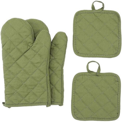 1set isotherme gloves, haute température resistant, microwave four gloves, cuisine baking anti chaleur glove (1/5)
