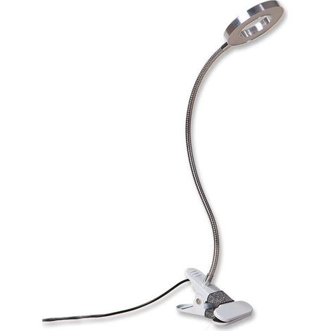 SABIR Lampe de Bureau Lampe de Protection des Yeux,Lampe de Table Lecture, Lampe LED Flexible pour Extension de Cils, Nail Art et Lampe de Maquillage pour Sourcils et Tatouage (1/5)
