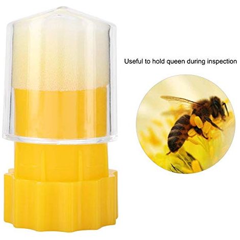 Marcatura delle gabbie delle regine – flacone marcatore – utilizzabile con una sola mano – plastica leggera – strumento per apicoltura (1/5)