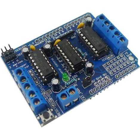 Motor Control Shield L293D Motor Drive Shield carte d'extension (1/5)