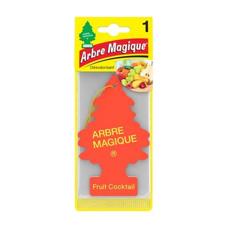 DESODORISANT ARBRE MAGIQUE SENTEUR COCKTAIL DE FRUITS