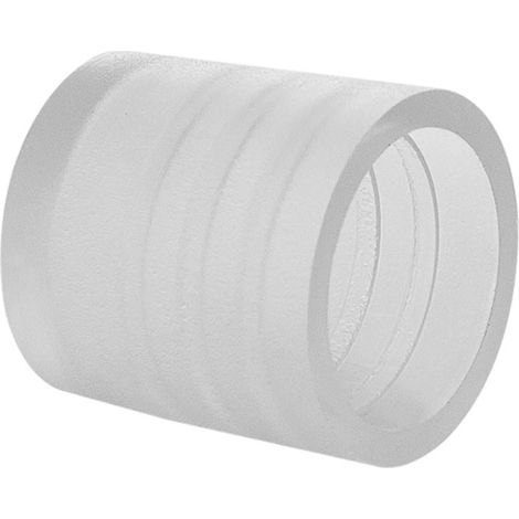 Tapón Final Tira Neón LED Regulable 220V Circular SFLEX17 Transparente