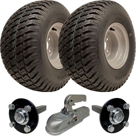 Juego de remolque ATV 18x9.50-8