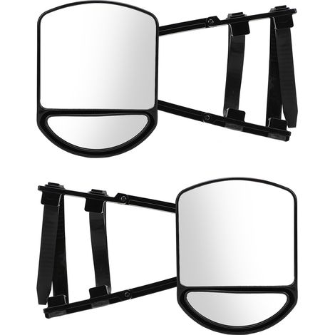 Extension de remorquage à Clip pour miroir de remorquage, 2 pièces, gauche droite, Rotation à 360 degrés, pour véhicules, voitures, camions, remorques (1/5)