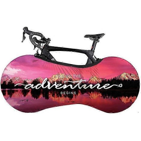 Housse extensible pour roue de vélo, anti-poussière, très élastique, lavable, pour usage intérieur et extérieur.-AquaForge (1/3)