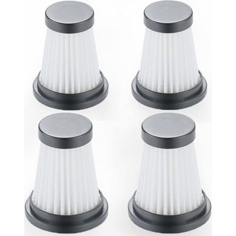 4er-Pack Ersatz-HEPA-Filter für Akku-Staubsauger, passend für Moosoo K12, K12 Pro, K13, Genius Invictus One 1.0, X7/2.0 und Foxnovo 13KPA (Filterzubehör).