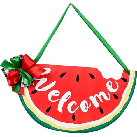 Sommerlicher Türanhänger in Wassermelonenform aus Leichtem