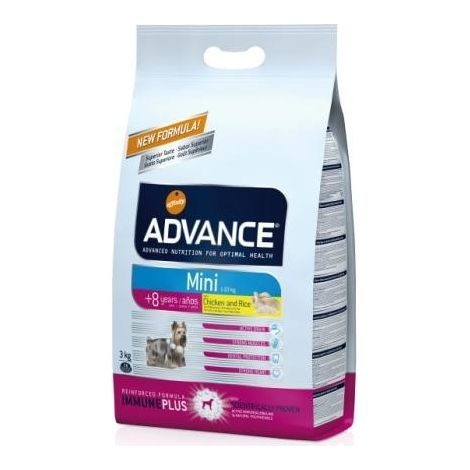Advance Vitality Senior Mini +8 para Perros