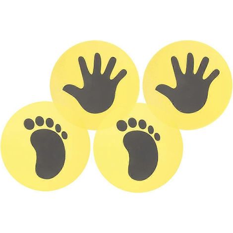 Tapis de marquage pour l'entraînement de football, adaptés au football, ensemble de 8 disques d'entraînement. (1/5)