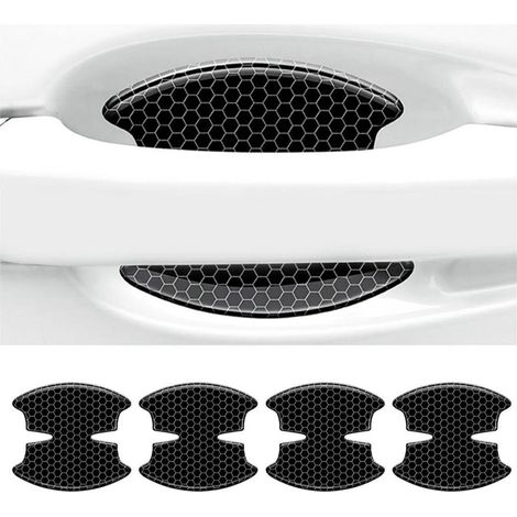 4x Auto Türgriff Schutzfolie, Kratzschutz, Reflektierend, Universal (1/5)