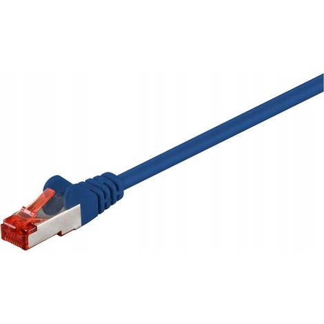 MicroConnect S/FTP CAT6 0,15 m Blau LSZH