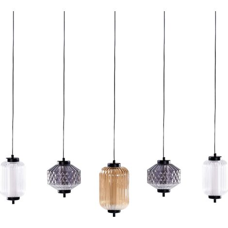 LED Hängeleuchte SULLANE LED Glas Bunt