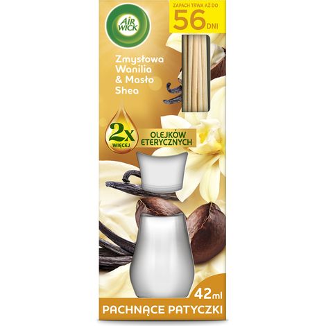 019007 Barras perfumadas Air Wick Vainilla aromática y manteca de karité 42 ml (1/5)