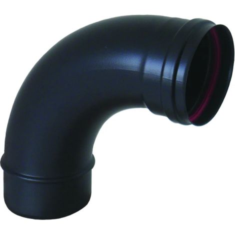 Ati - Curva Inox Nero 90° Ø80 Inox 316L
