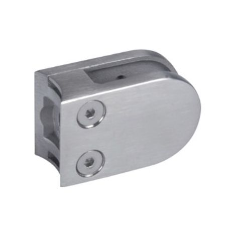 [QUALITE FRANCAISE] - Pince à Verre 26x41FixationTube Ø18-INOX 316 brossé