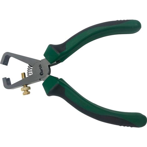 Fortis Abisolierzange poliert 160 mm mit K.Griff (1/2)