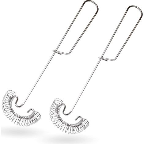 2-teiliger Edelstahl-Schneebesen-Mixer für höchste Effizienz