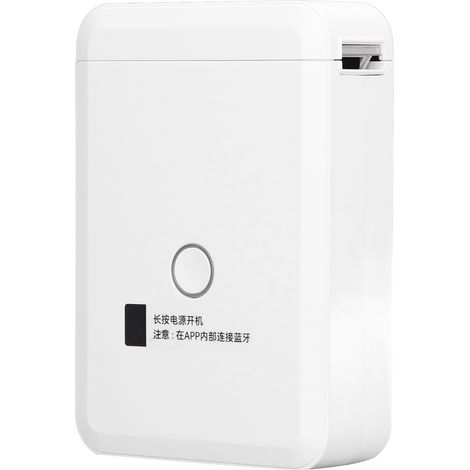 Imprimante d'étiquettes thermique portable D110 pour la maison, idéale pour les étiquettes de prix, les étiquettes nominatives et les notes adhésives (livrée avec une batterie intégrée). (1/5)