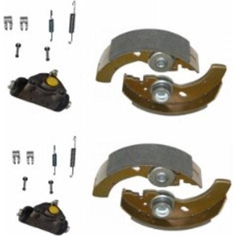 KIT DE FREIN ARRIERE - 160mm - AIXAM LIGIER MICROCAR CHATENET JDM (1/4)
