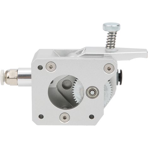 Doppelantrieb-Zahnradextruder, Vollmetallgehäuse, 1,75 mm Verschleißteil für 3D-Drucker (Silber), Hauptzahnrad (1/5)