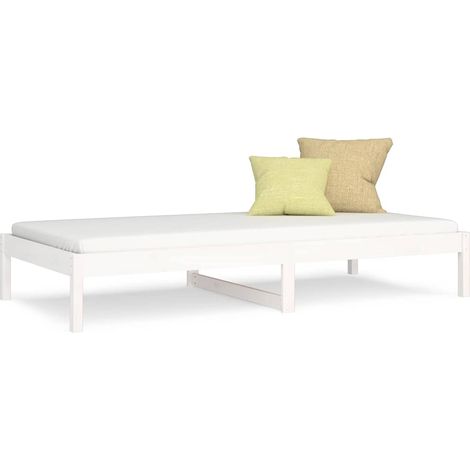 Maison Exclusive - Sofá cama sin colchón madera maciza de pino bl (1/5)