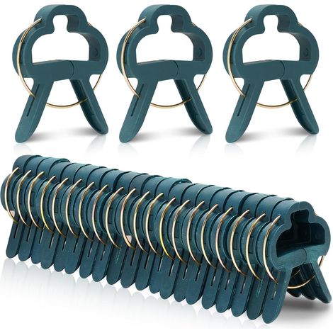 30 Pieces Clips Plantes, Pince Attache Plantes Grimpante, Tuteur pour Tomates, Vigne, Légumes -L Taille