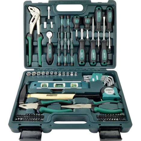 Brüder Mannesmann M29084 Kit utensili Tuttofare in valigia