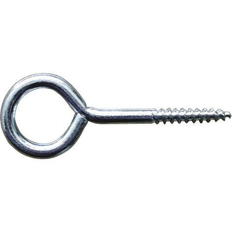 Utilia OCCHIOLO A VITE In ferro zincato mm. 17x35