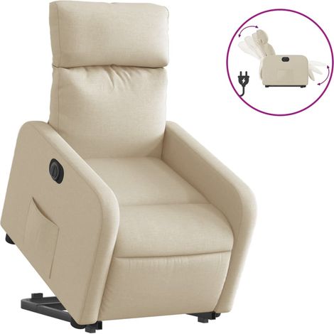 Maison Exclusive - Relaxsessel mit Aufstehhilfe Elektrisch Creme